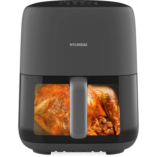 Аэрогриль Hyundai HYF-3008 (серый/черный) 4