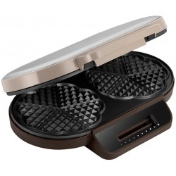 Вафельница Kitfort КТ-3637 (черный/серебристый)