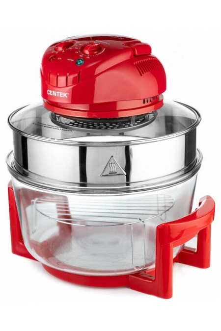 Аэрогриль CENTEK CT-1456 (красный) 6