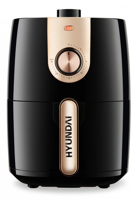 Аэрогриль Hyundai HYF-2057 (черный/золотой) 