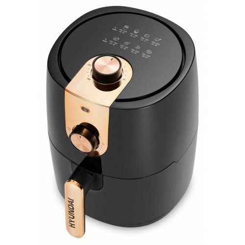 Аэрогриль Hyundai HYF-2057 (черный/золотой) 1