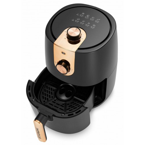 Аэрогриль Hyundai HYF-2057 (черный/золотой) 2