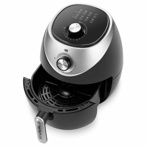 Аэрогриль Hyundai HYF-3456 (черный/серебристый) 1