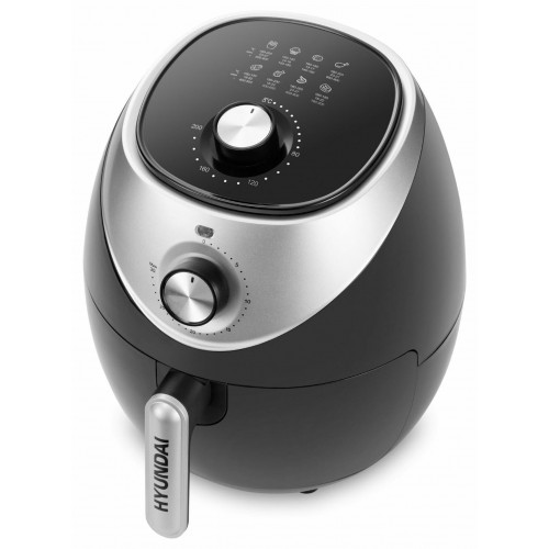 Аэрогриль Hyundai HYF-3456 (черный/серебристый) 7