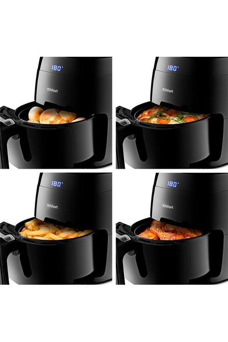 Аэрогриль Kitfort KT-2202 (черный) 