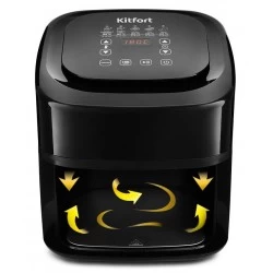 Аэрогриль Kitfort KT-2215 (черный)