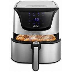 Аэрогриль Kitfort КТ-2232 (серебристый/черный)