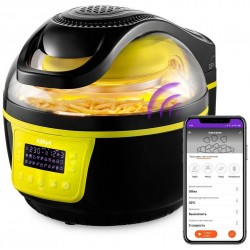 Аэрогриль Kitfort KT-2243 (черный/желтый)