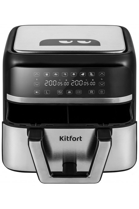 Аэрогриль Kitfort КТ-2247 (черный/серебристый) 