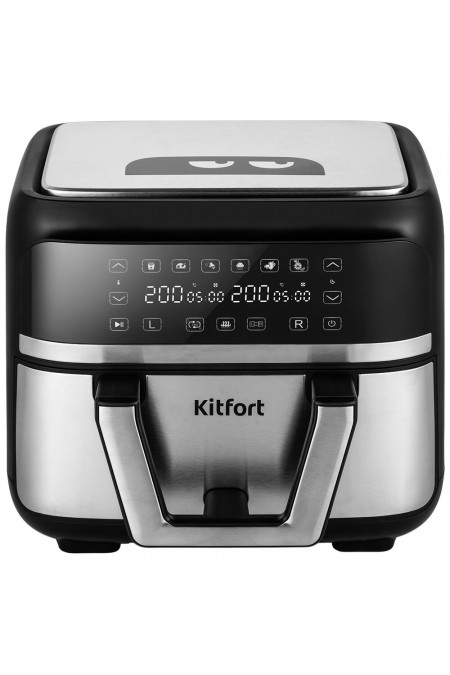 Аэрогриль Kitfort КТ-2247 (черный/серебристый) 5