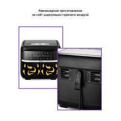 Аэрогриль Kitfort КТ-2248 (черный)