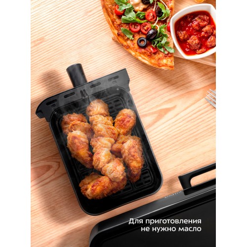 Аэрогриль Kitfort КТ-2256 (черный/серебристый) 3