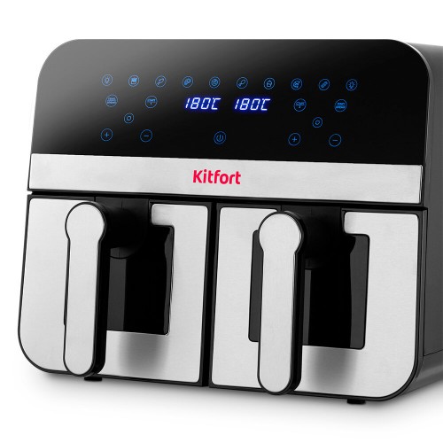 Аэрогриль Kitfort КТ-2273 (серебристый/черный) 1