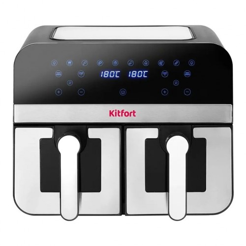 Аэрогриль Kitfort КТ-2273 (серебристый/черный) 4