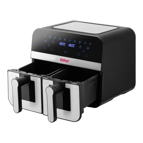 Аэрогриль Kitfort КТ-2273 (серебристый/черный) 5