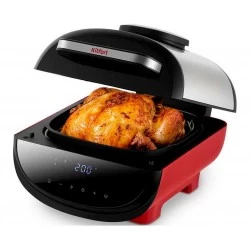 Аэрогриль Kitfort КТ-2295 (черный/красный/серебристый)