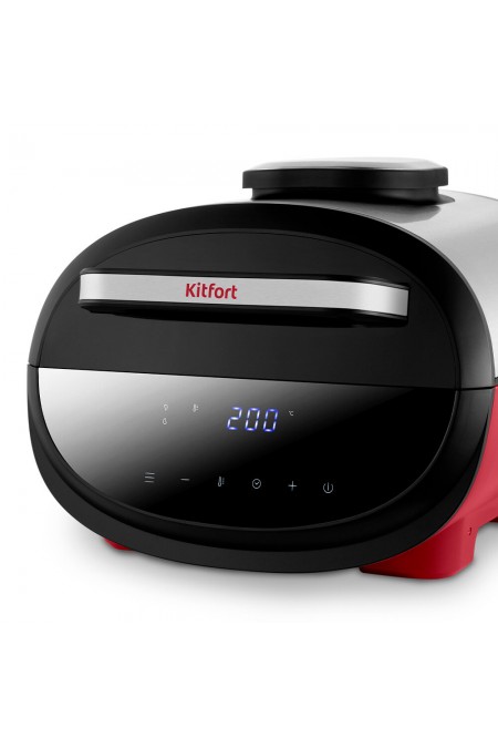 Аэрогриль Kitfort КТ-2295 (черный/красный/серебристый) 1