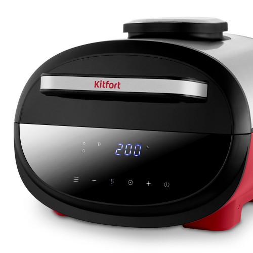 Аэрогриль Kitfort КТ-2295 (черный/красный/серебристый) 2