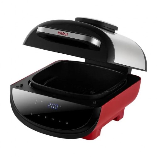 Аэрогриль Kitfort КТ-2295 (черный/красный/серебристый) 5
