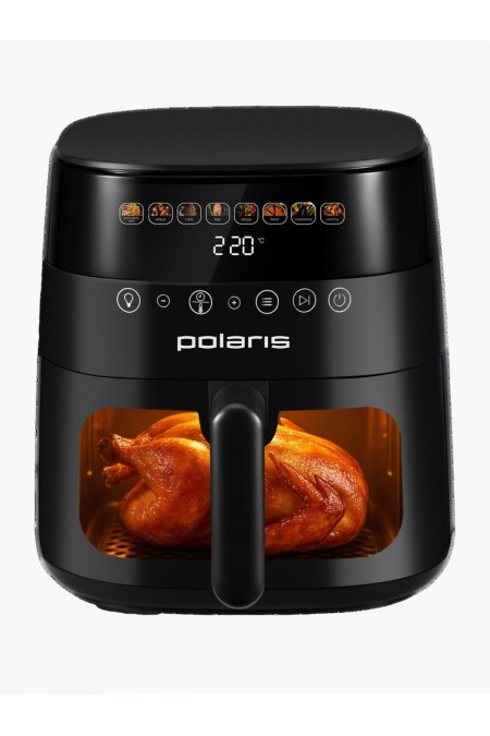 Аэрогриль Polaris PAF 6003W (черный) 