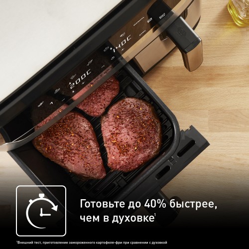 Аэрогриль Tefal EY905D10 (серебристый/черный) 1