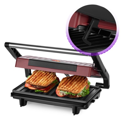 Бутербродница Kitfort КТ-3639 (бордовый) 5