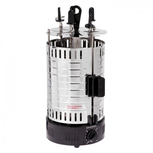 Электрошашлычница Energy Нева-3 (серебристый) 2