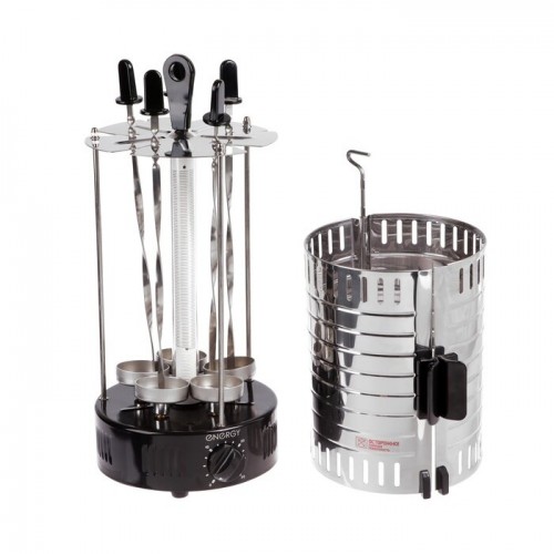 Электрошашлычница Energy Нева-3 (серебристый) 4