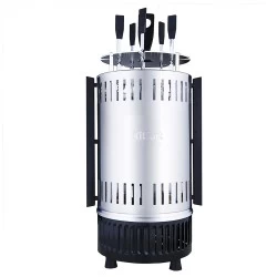 Электрошашлычница Kitfort КТ-1405 (серебристый/черный)