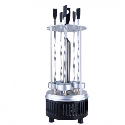 Электрошашлычница Kitfort КТ-1405 (серебристый/черный) 1