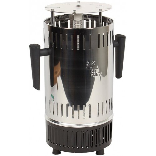 Электрошашлычница Kitfort КТ-1405 (серебристый/черный) 9