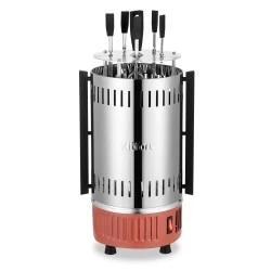 Электрошашлычница Kitfort КТ-1407 (серебристый)