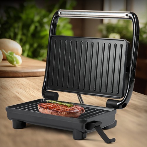 Гриль Atlanta ATH-1115 (черный/серебристый) 4