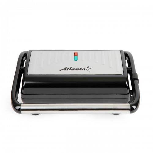 Гриль Atlanta ATH-1115 (черный/серебристый) 5