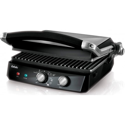 Гриль BBK BEG 2004 (черный/серебристый) 8