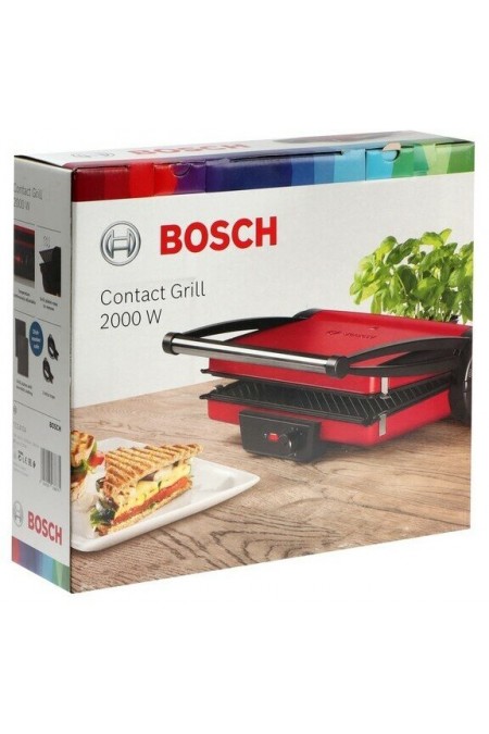 Гриль Bosch TCG4104 (красный/черный) 2