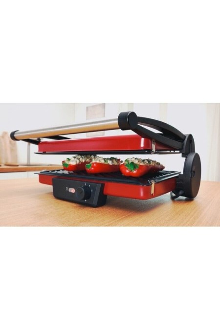 Гриль Bosch TCG4104 (красный/черный) 7
