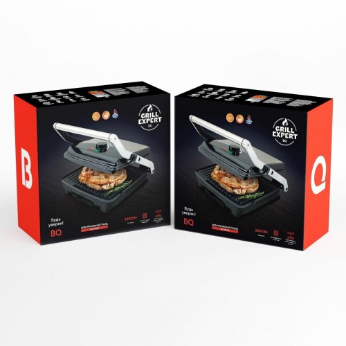 Гриль BQ GR1001 (серый) 2