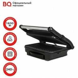 Гриль BQ GR1002 (серебристый/черный)