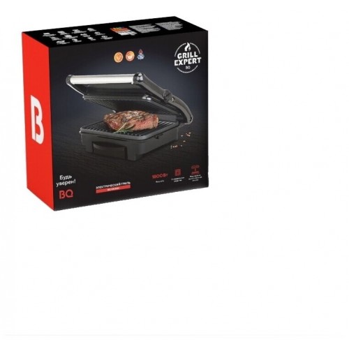 Гриль BQ GR1002 (серебристый/черный) 1