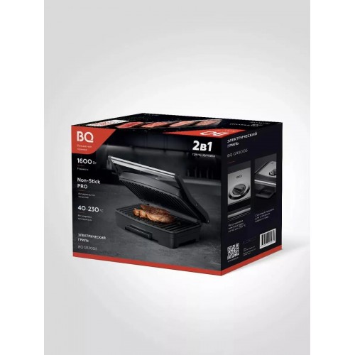 Гриль BQ GR3005 (черный/серебристый) 5