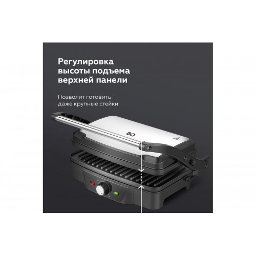 Гриль BQ GR3006 (черный/серебристый) 5