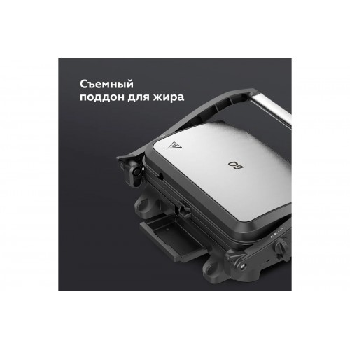 Гриль BQ GR3006 (черный/серебристый) 7