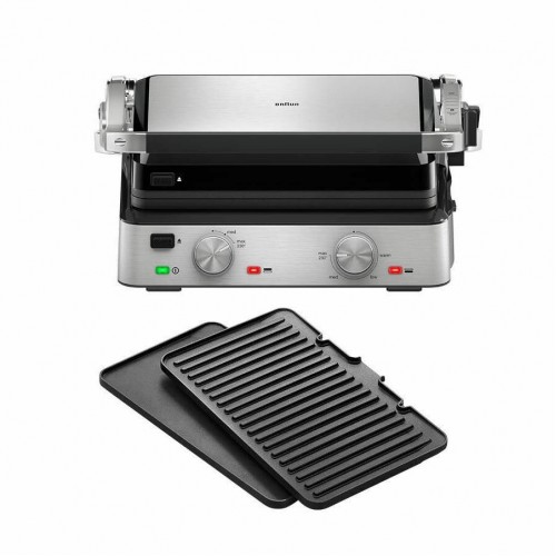 Гриль Braun MultiGrill 7 CG7010 (серебристый/черный) 2