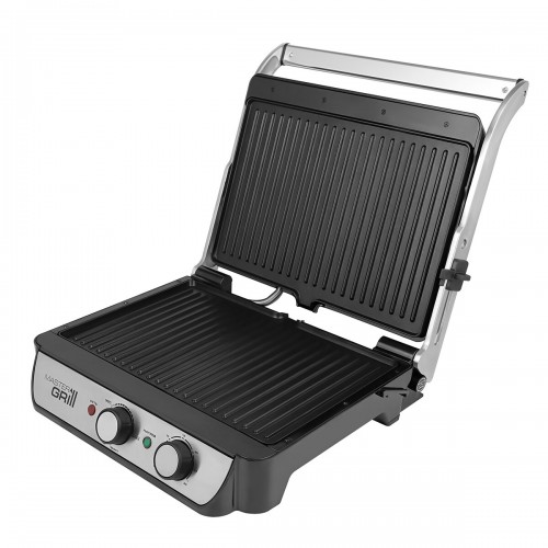 Гриль CENTEK CT-1466 (серебристый/черный) 8