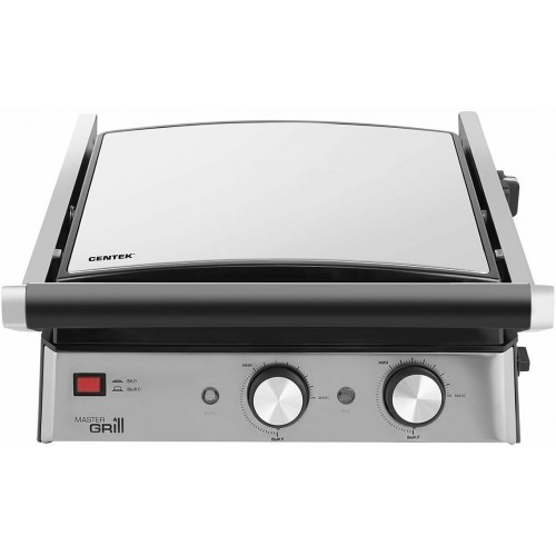 Гриль CENTEK CT-1468 (серебристый) 6