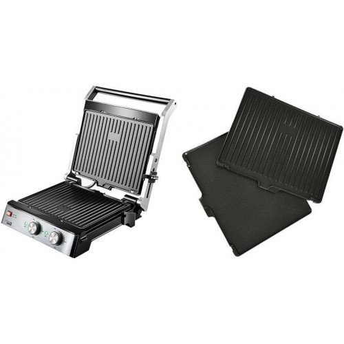 Гриль CENTEK CT-1468 (серебристый) 8