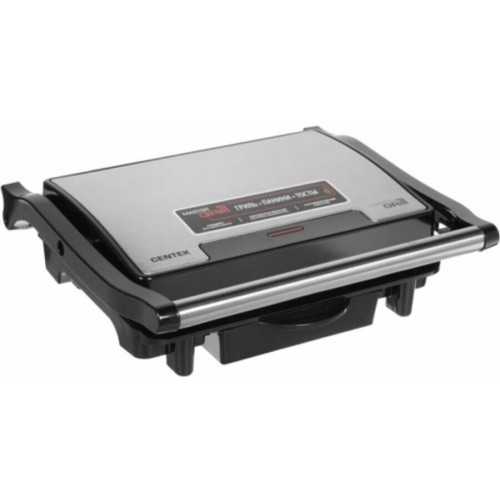 Гриль CENTEK CT-1469 (серебристый/черный) 6