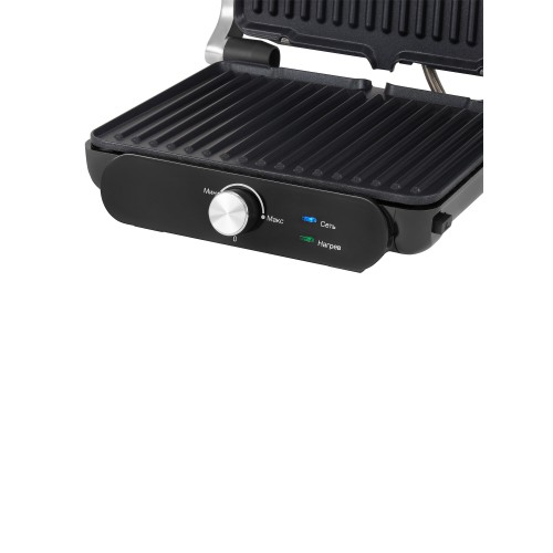 Гриль Hyundai HYG-3041 (черный/серебристый) 2