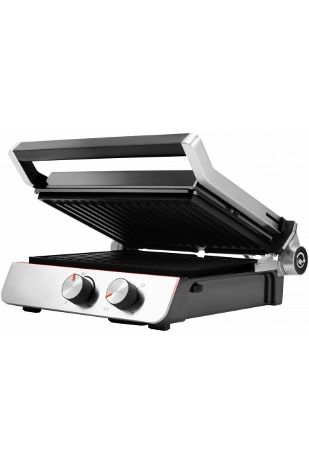 Гриль Hyundai HYG-4046 (серебристый) 